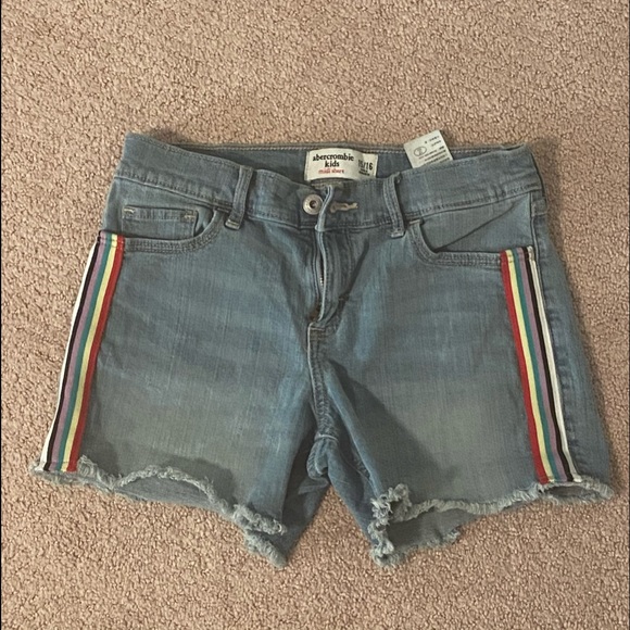abercrombie kids Other - Abercrombie Kids Striped Midi Shorts